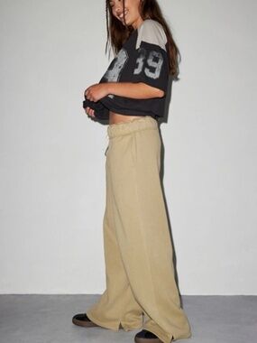 Out From Under Hoxton Wide-Leg Sweatpant ANTLER DUSTY PURPLE